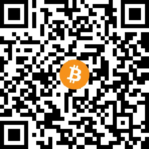 Bitcoin wallet QR code