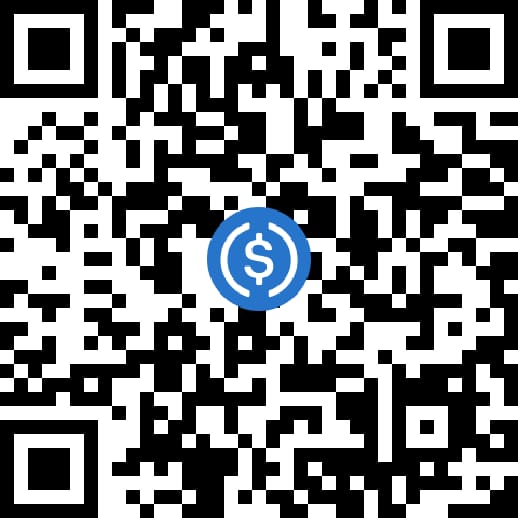USDC ERC20 wallet QR code