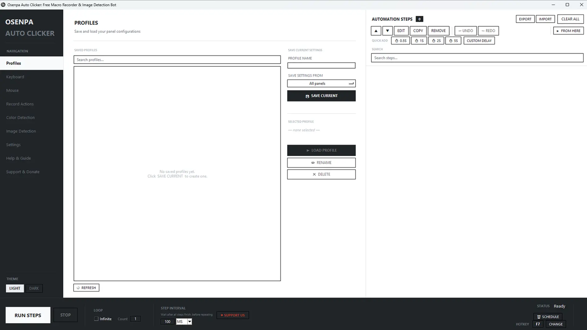 Osenpa Auto Clicker software overview and download